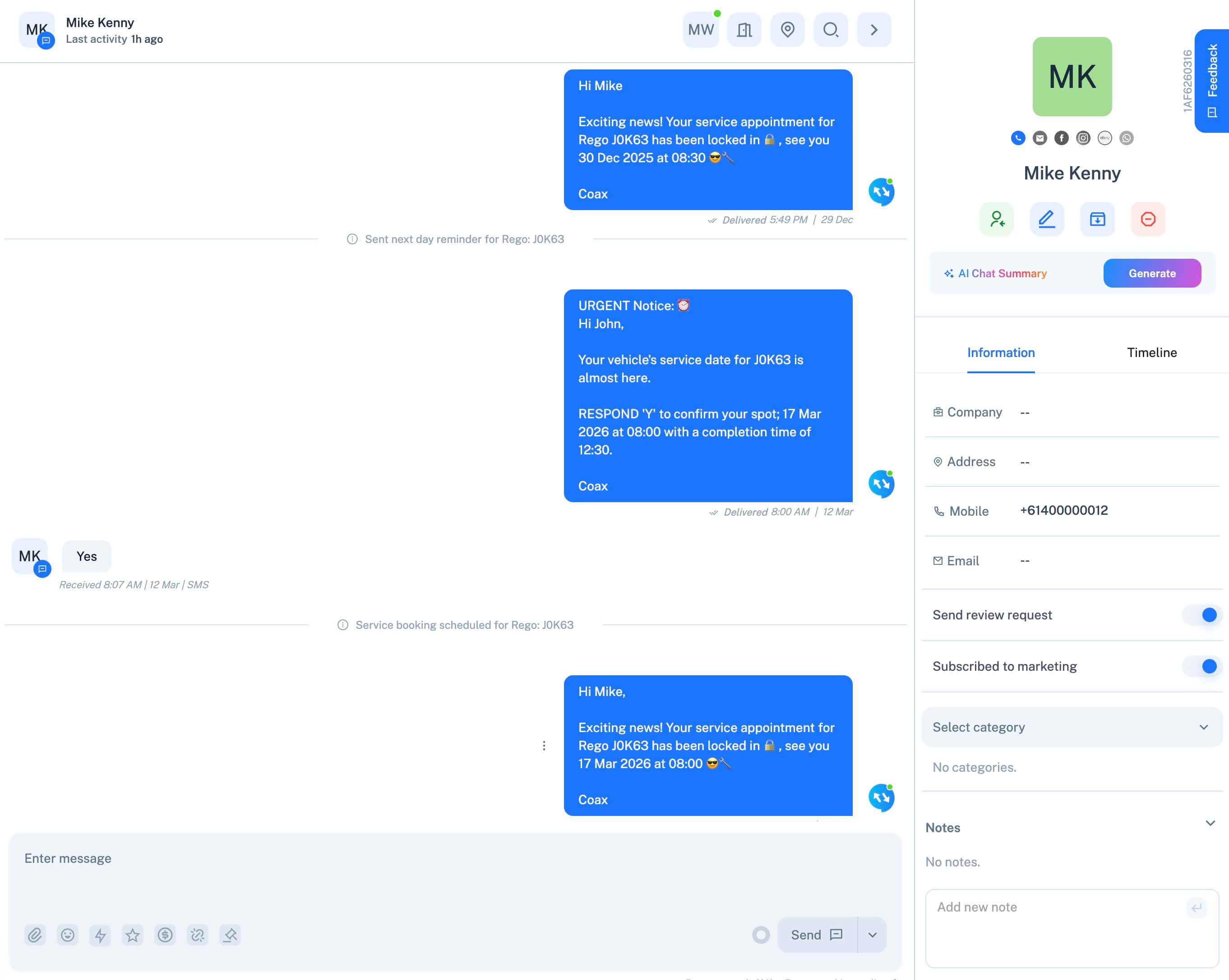 Coax platform in action for automotive industry