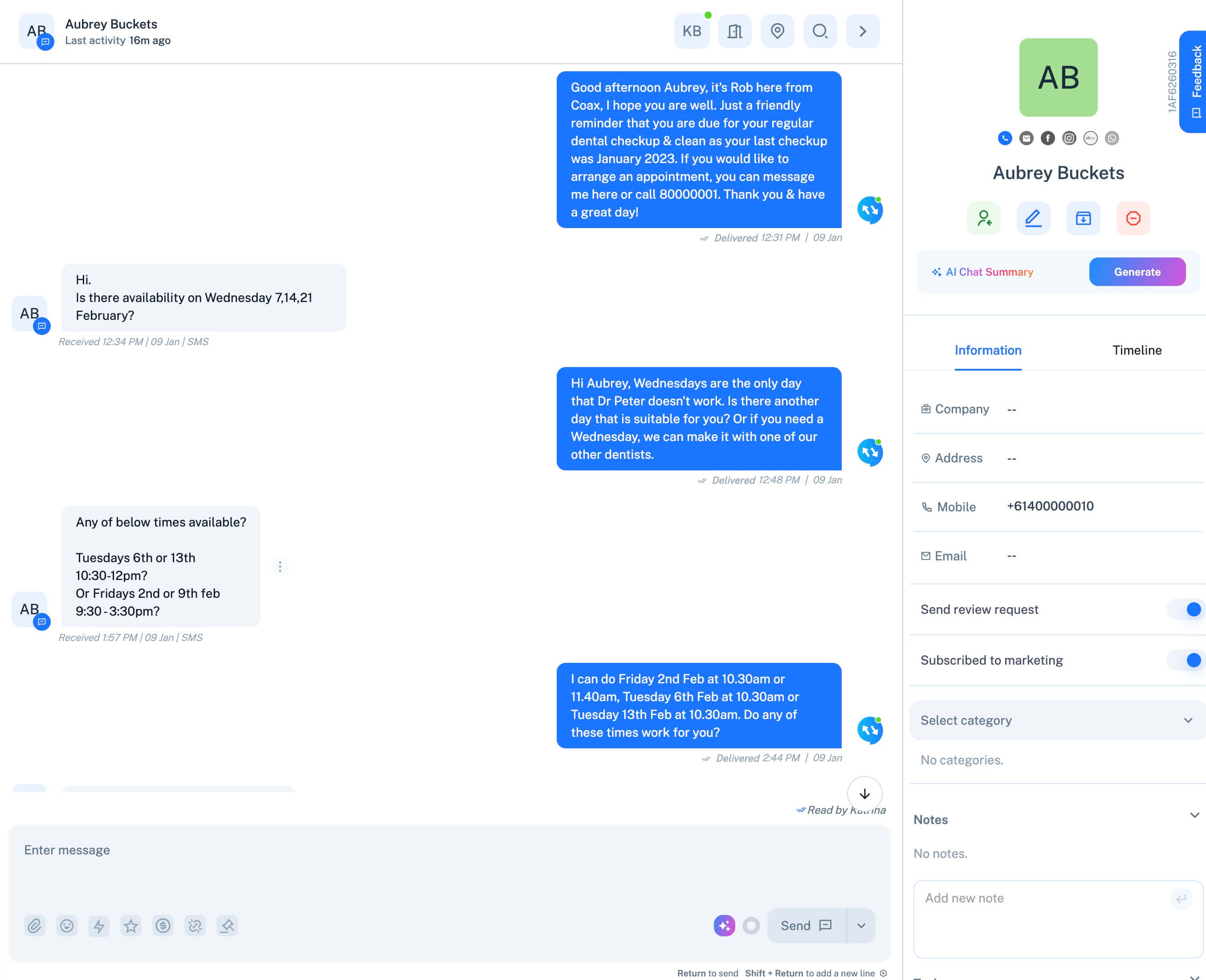 Coax platform in action for healthcare and dental industry
