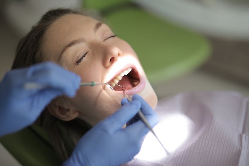 Modern dental clinic interior